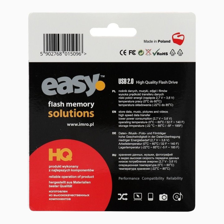 IMRO USB flash drive EASY (ECO) 64GB USB2.0