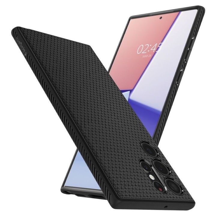 Чехол SPIGEN Luqid Air для SAMSUNG S22 ULTRA matte black