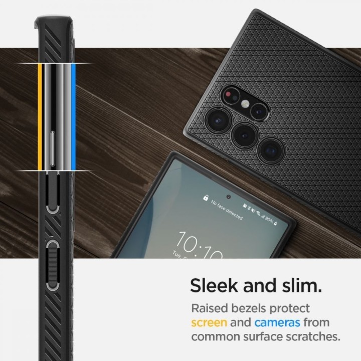 Чохол SPIGEN Luqid Air для SAMSUNG S22 ULTRA matte black