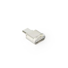 Card reader memory MicroSD Type C silver