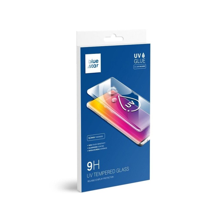 Загартоване скло UV 3D для Samsung NOTE 10 PLUS Blue Star