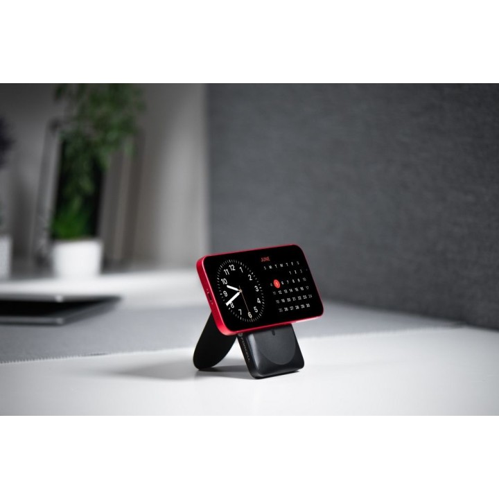 Powerbank zgodny z MagSafe Forcell F-Energy MagStand F10K2 QC3.0 PD 5A 20W 10000 mAh czarny