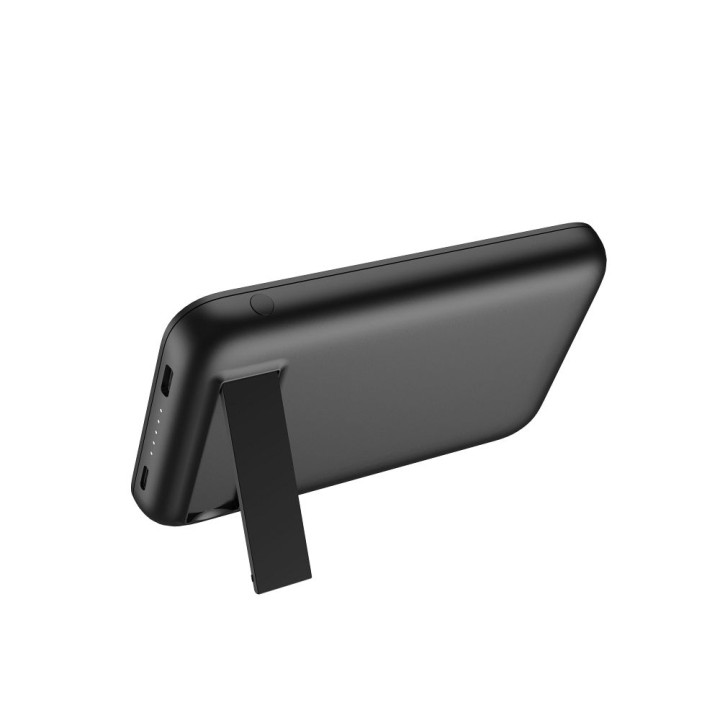 Повербанк Veger MagOn Kick (V0553P / W0553P) PD QC3.0 2A 20W 5000 mAh з бездротовою зарядкою чорний