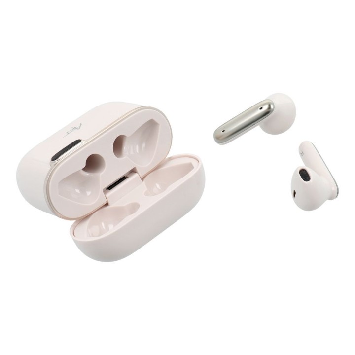 Wireless in-ear headphones Art TWS + docking station with connector USB C AP-TW-B4W white