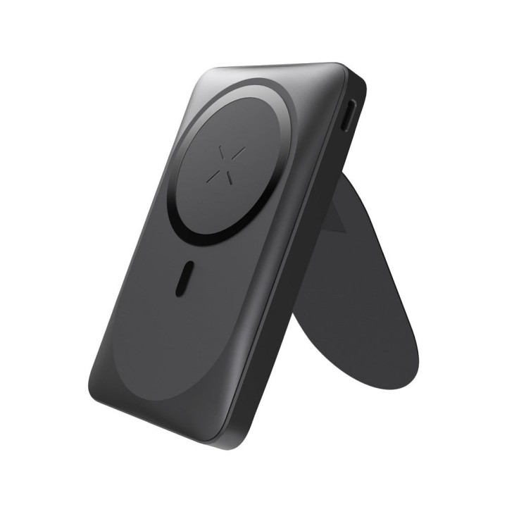 Повербанк, сумісний із MagSafe Forcell F-Energy MagStand F10K2 QC3.0 PD 5A 20W 10000 mAh, чорний