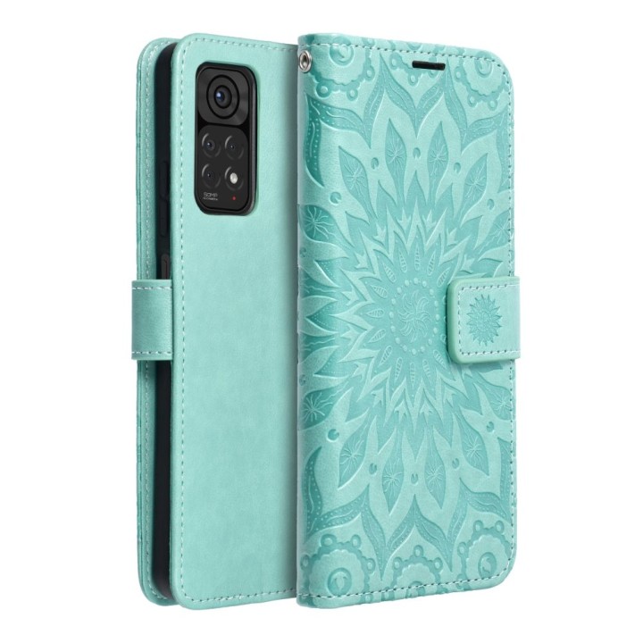 Flip case for Xiaomi Redmi NOTE 11 PRO / 11 PRO 5G Mezzo Book mandala green