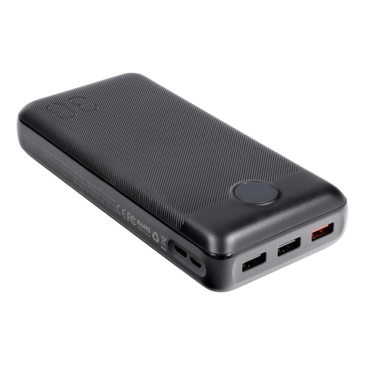 Powerbank Veger L30 (W3008PD) PD QC3.0 3A 20W 30000 mAh czarny 0INT