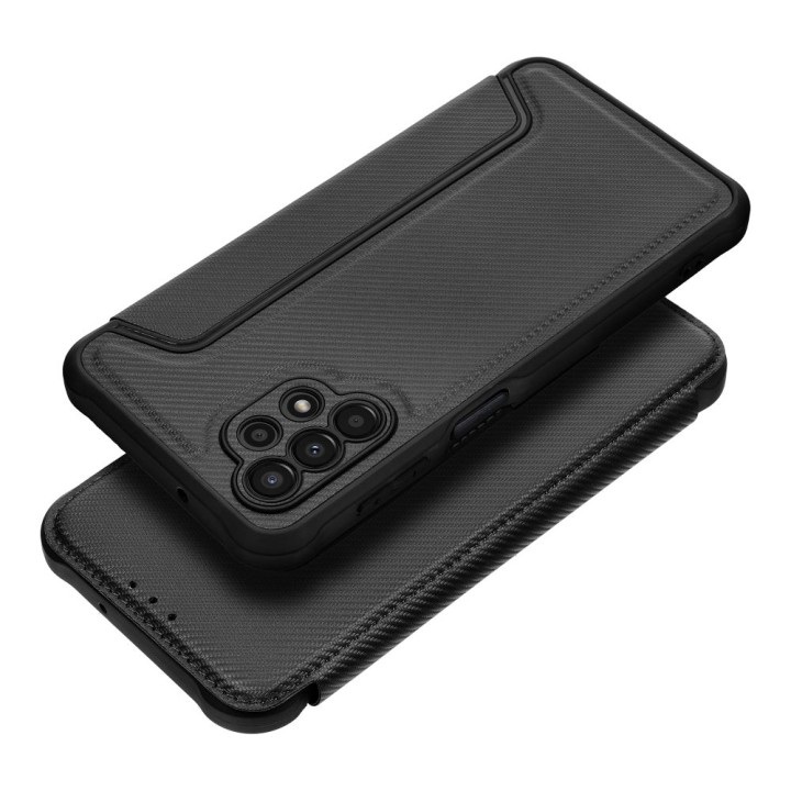 Flip case for Samsung A13 4G Razor Book black