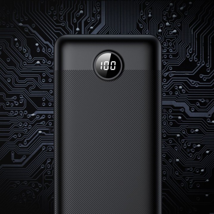 Powerbank Veger L30 (W3008PD) PD QC3.0 3A 20W 30000 mAh czarny 0INT
