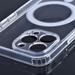 Case for iPhone 12 PRO Clear Mag Cover (Str / Camera Protection) MagSafe compatible transparent