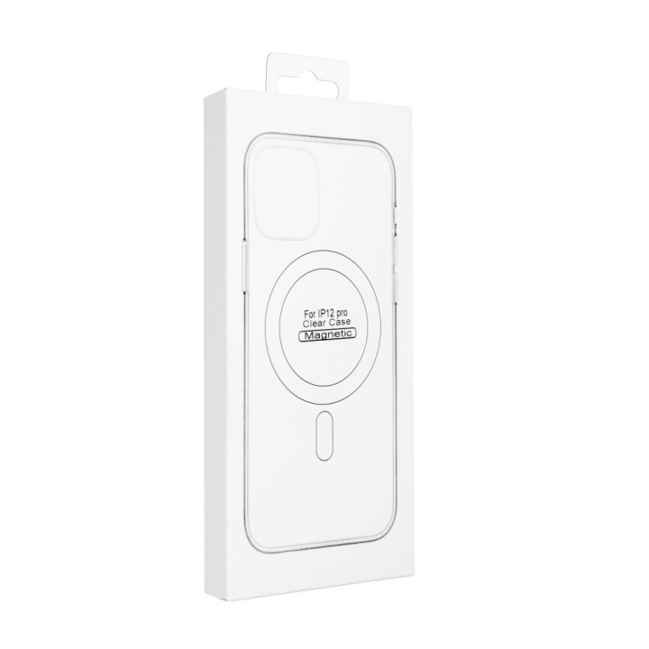 Чохол для iPhone 12 PRO Clear Mag Cover (Str / Camera Protection) сумісний з MagSafe прозорий