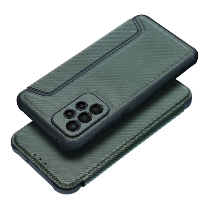 Flip case for Samsung A33 5G Razor Book dark green