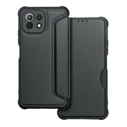 Чехол с клапаном для Xiaomi Mi 11 Lite 5G / Mi 11 Lite LTE ( 4G ) / Mi 11 Lite Razor Book черный