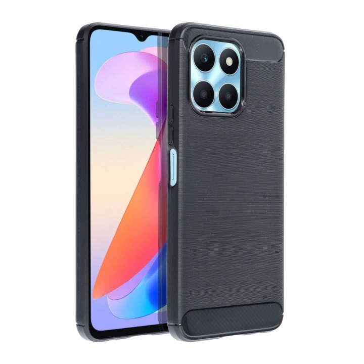 Чехол для Honor X6a Carbon черный