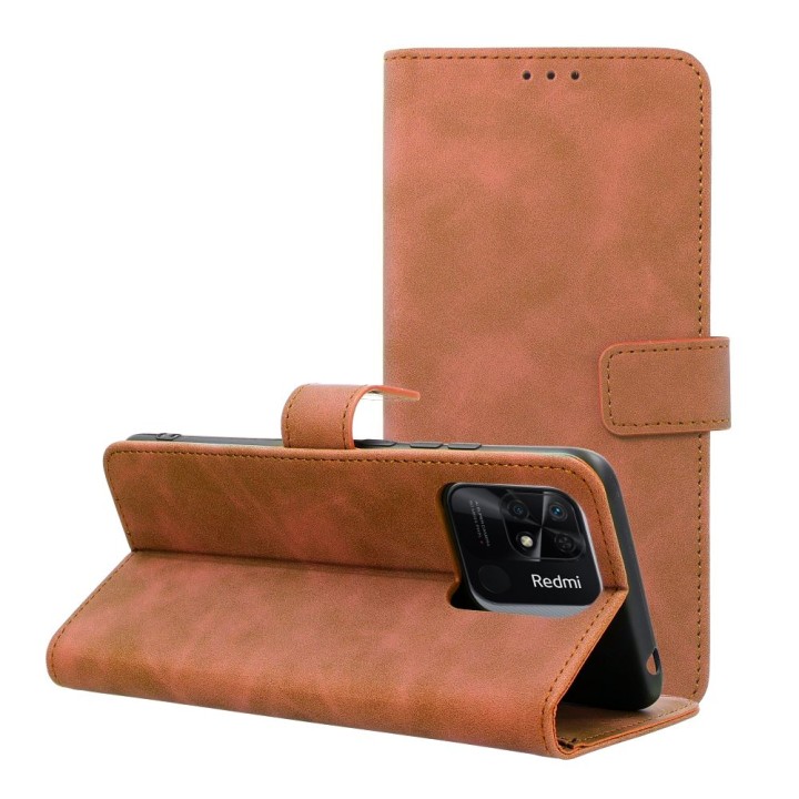 Flip case for Xiaomi Redmi 10C Tender Book brown