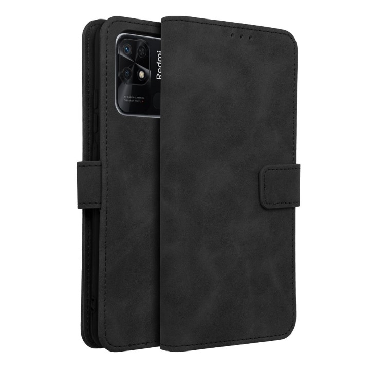 Чохол з клапаном для Xiaomi Redmi 10C Tender Book чорний