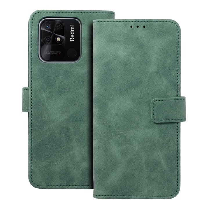 Flip case for Xiaomi Redmi 10C Tender Book green