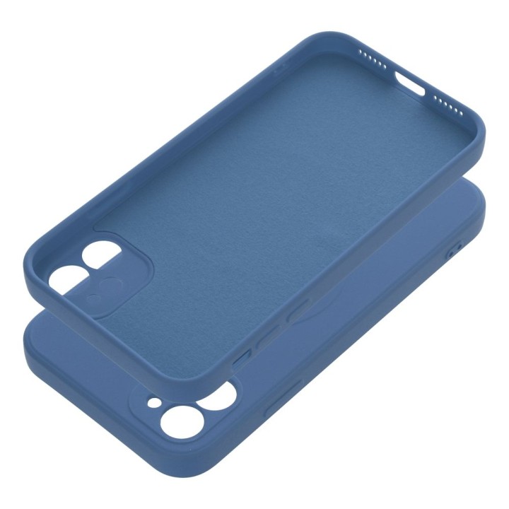 Case for iPhone 11 Silicone Mag Cover MagSafe compatible (camera protection) blue