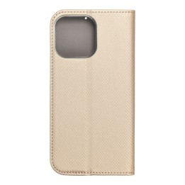 Etui z klapką na iPhone 14 PRO MAX Smart Case Book złote