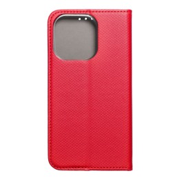 Flip case for iPhone 14 PRO Smart Case Book red