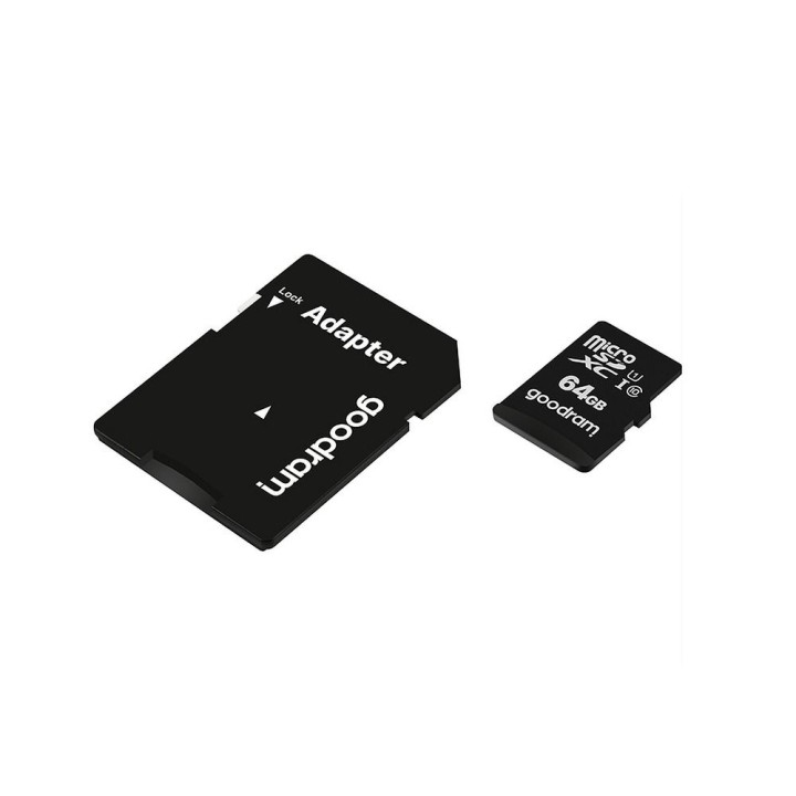 GOODRAM karta pamięci microSD 64GB 100MB/s class 10 UHS I z adapterem SD
