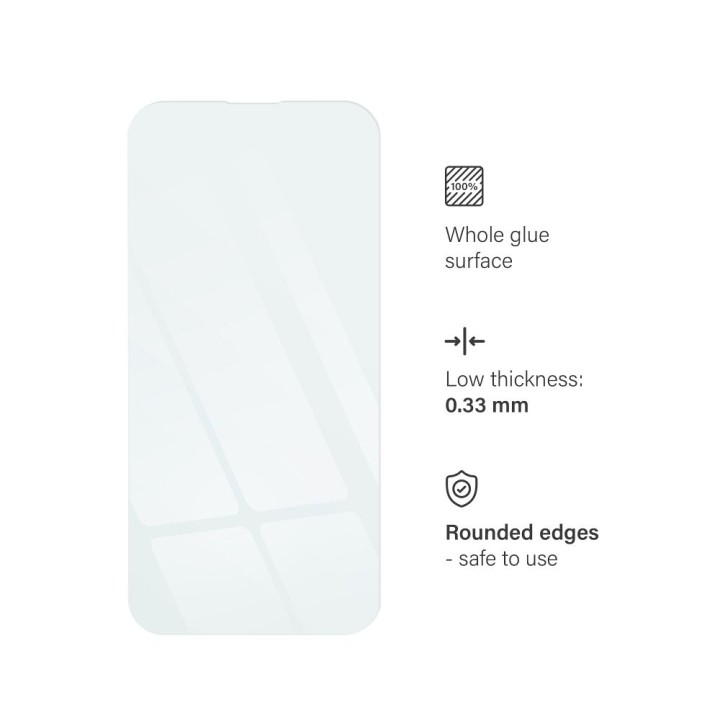 Tempered glass for iPhone 14 PRO Blue Star
