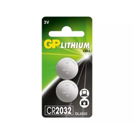 GP lithium battery CR2032 3V 2 pcs