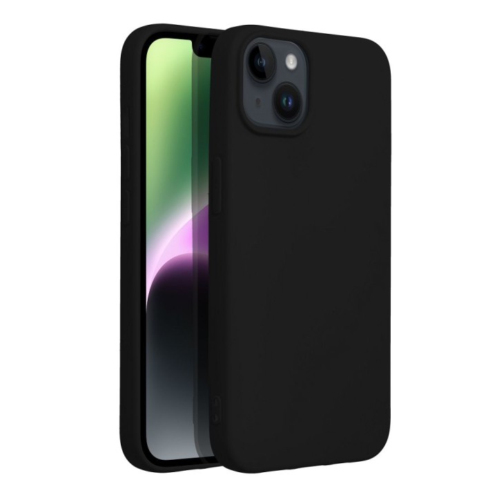Чехол для iPhone 14 Silicone черный