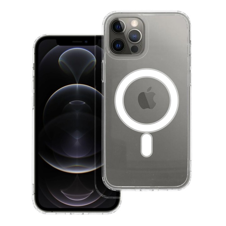Case for iPhone 12 PRO MAX Clear Mag Cover (Str) MagSafe compatible transparent