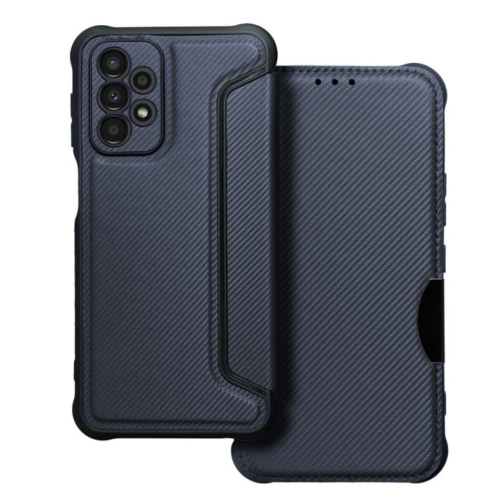 Flip case for Samsung A23 5G Razor Book blue