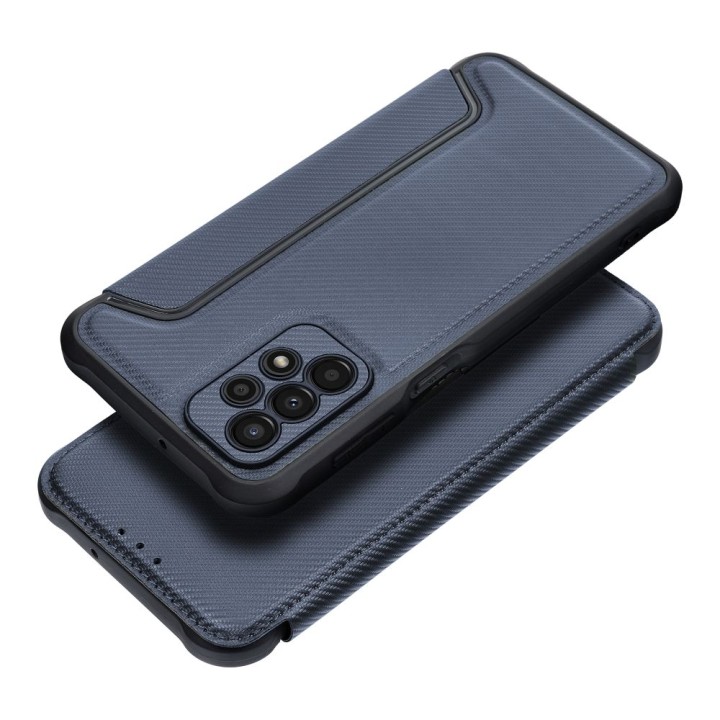 Flip case for Samsung A23 5G Razor Book blue