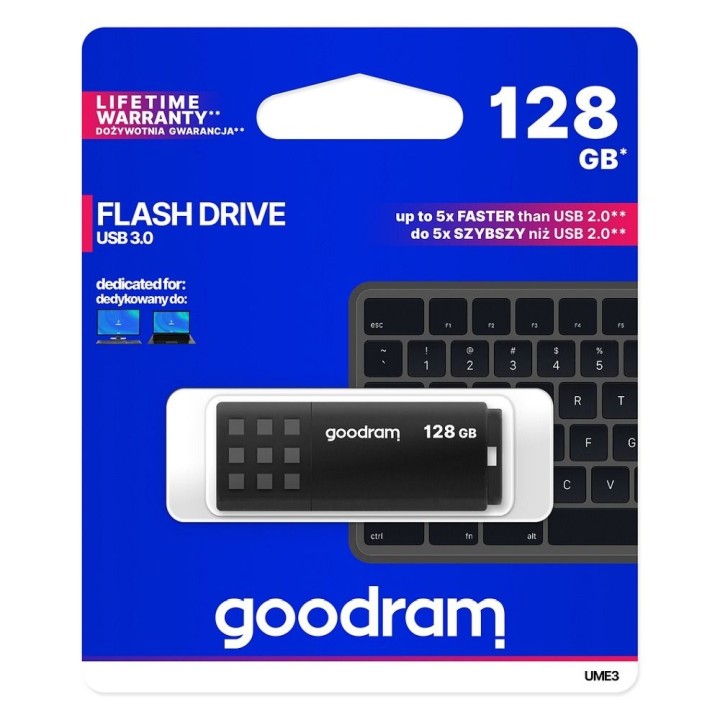GOODRAM флешка UME3 128GB USB3.2