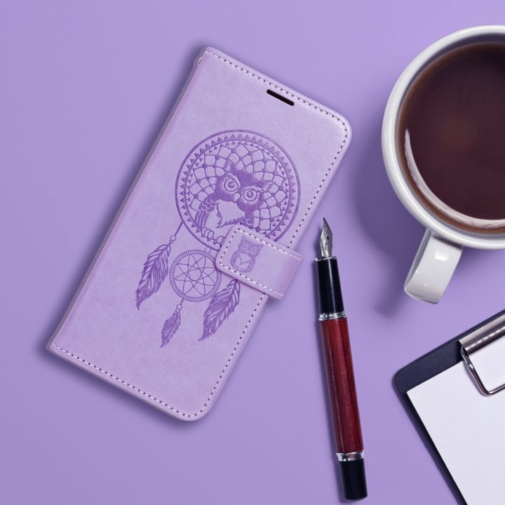 Flip case for Samsung A23 5G Mezzo Book dreamcatcher purple