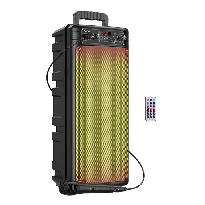 Набір для караоке bluetooth 2 x 10W 3h Hoco BS52 чорний