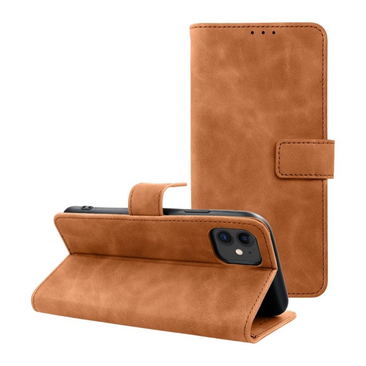 Flip case for iPhone 11 Tender Book brown