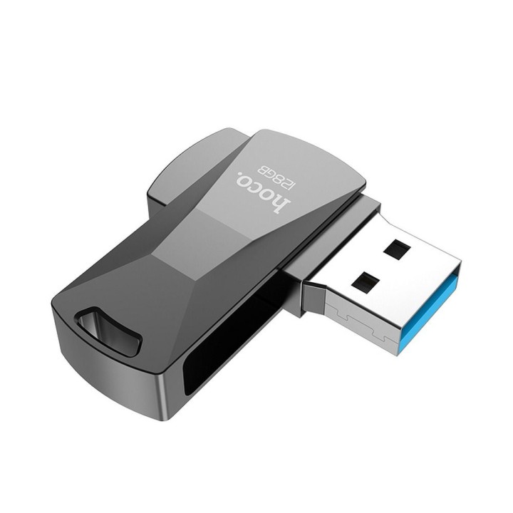 Флешка 128GB USB 3.0 (USB A) Hoco UD5 серая