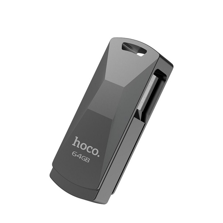 Флешка 128GB USB 3.0 (USB A) Hoco UD5 сіра