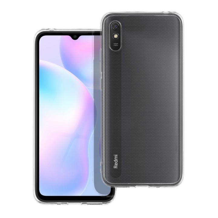 Чехол для Xiaomi Redmi 9A / 9AT Clear Case 2 mm (camera protection) прозрачный