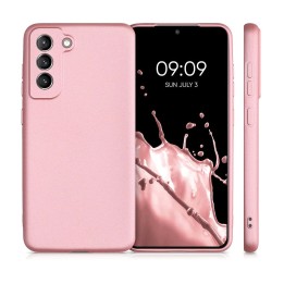 Чехол для Samsung S20 FE Metallic розовый