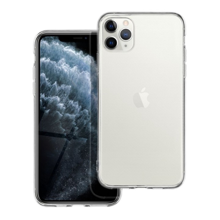 Чохол для iPhone 11 PRO MAX Clear Case 2 mm (camera protection) прозорий
