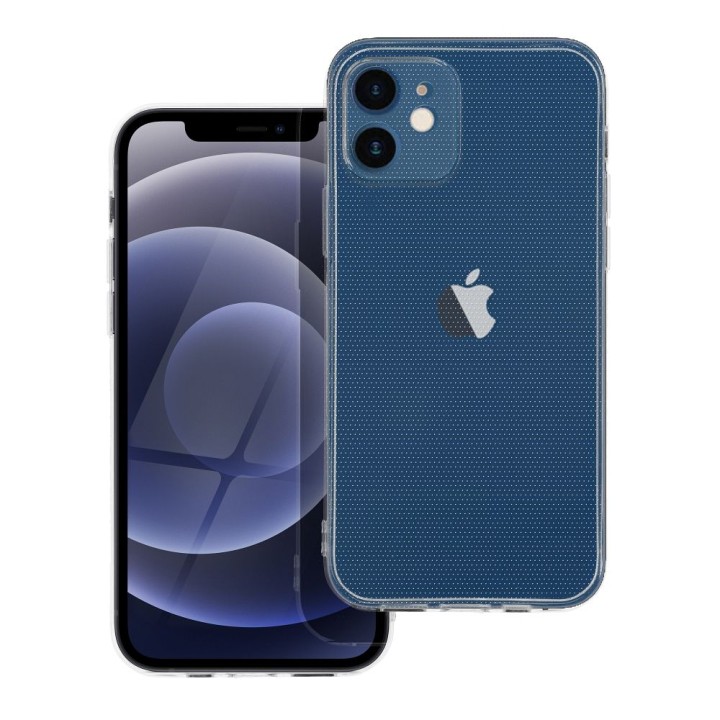 Чохол для iPhone 12 Clear Case 2 mm (camera protection) прозорий