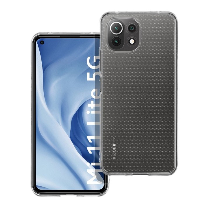 Чехол для Xiaomi MI 11 LITE 5G / MI 11 LITE LTE ( 4G ) прозрачный / MI 11 LITE NE Clear Case 2 mm (camera protection)