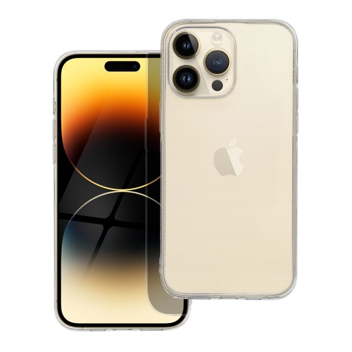 Чохол для iPhone 14 PRO MAX Clear Case 2 mm (camera protection) прозорий