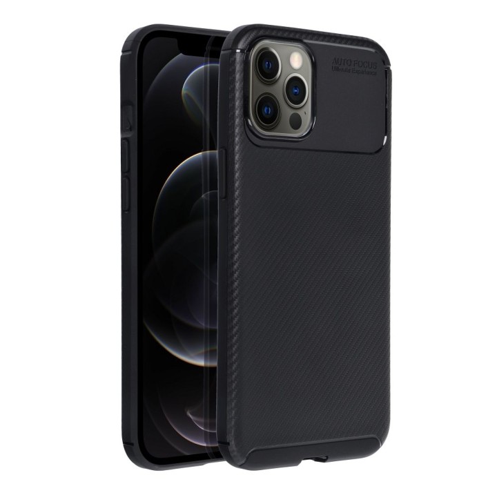 Etui na iPhone 12 PRO MAX Carbon Premium czarne