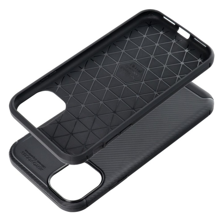 Чехол для iPhone 11 Carbon Premium черный