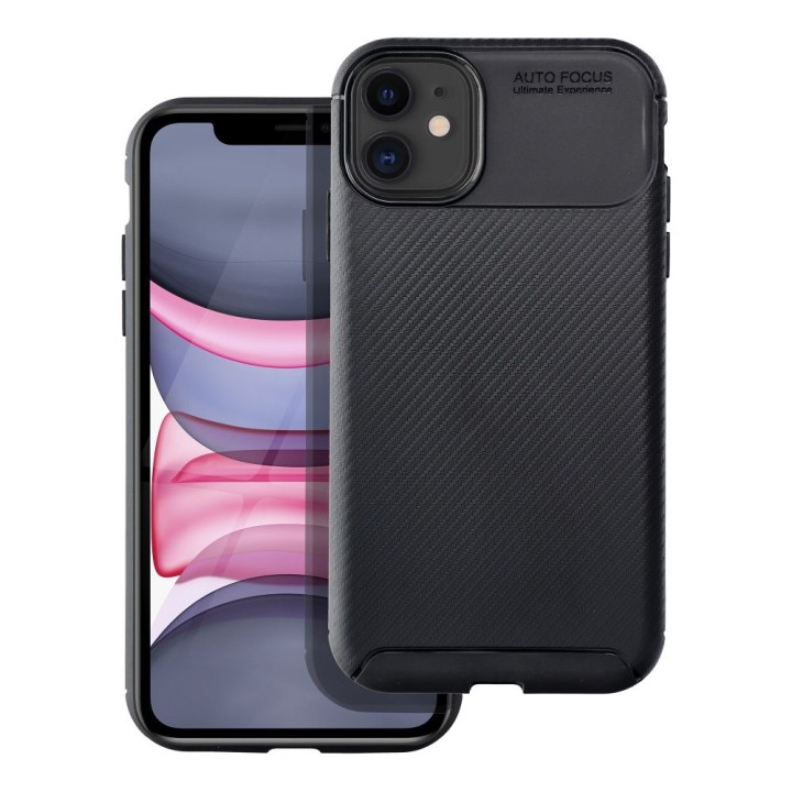 Чохол для iPhone 11 Carbon Premium чорний