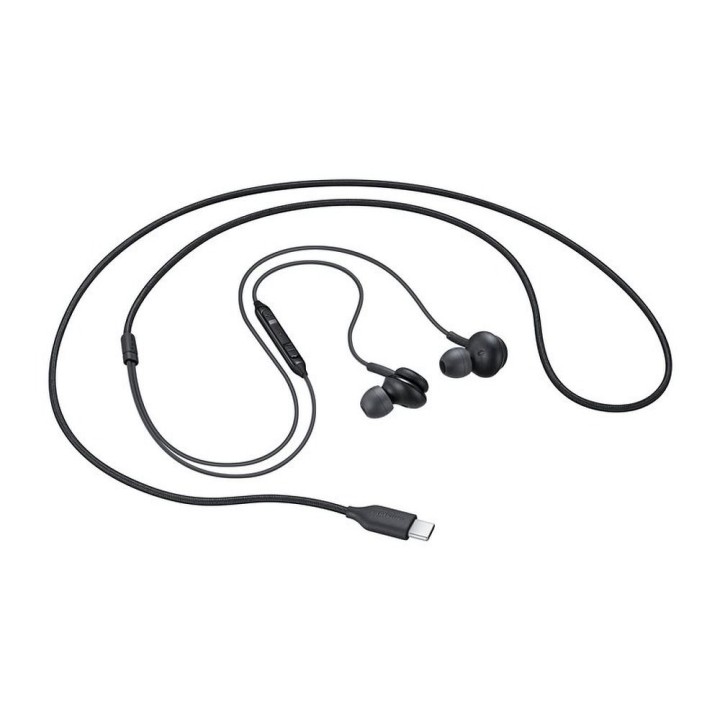 Oryginalne Słuchawki przewodowe douszne USB C Samsung AKG IC-100BBEGEU blister czarne