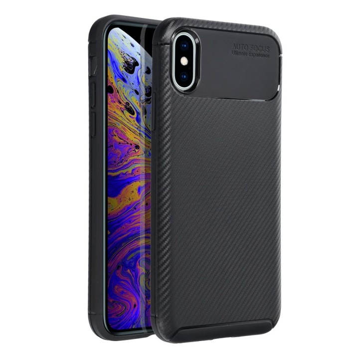 Case for iPhone X / XS Carbon Premium black