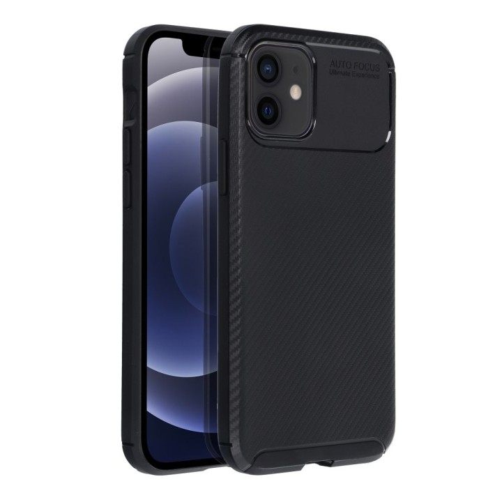 Etui na iPhone 12 / 12 PRO Carbon Premium czarne