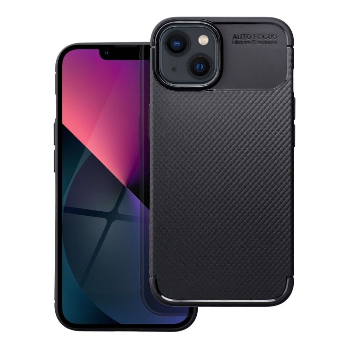 Etui na iPhone 13 Carbon Premium czarne